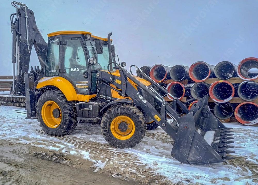 Экскаватор-погрузчик Cukurova 884 2