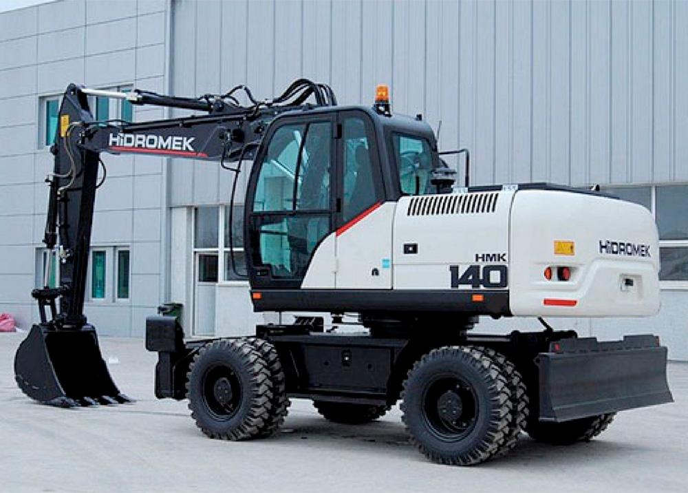 Колесный экскаватор HMK 140 W 2