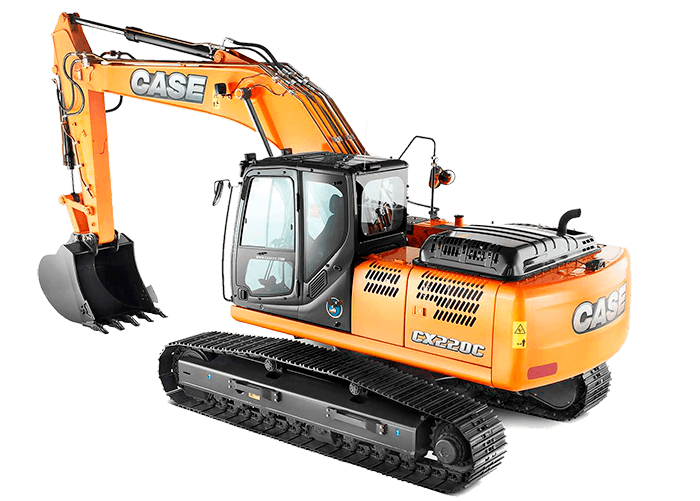 Гусеничный экскаватор CASE CX220C LC