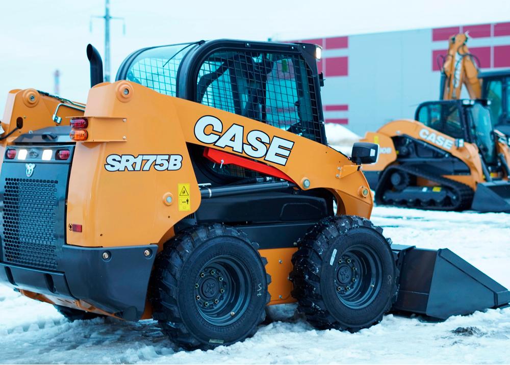 Колесный мини-погрузчик CASE SR175B 4