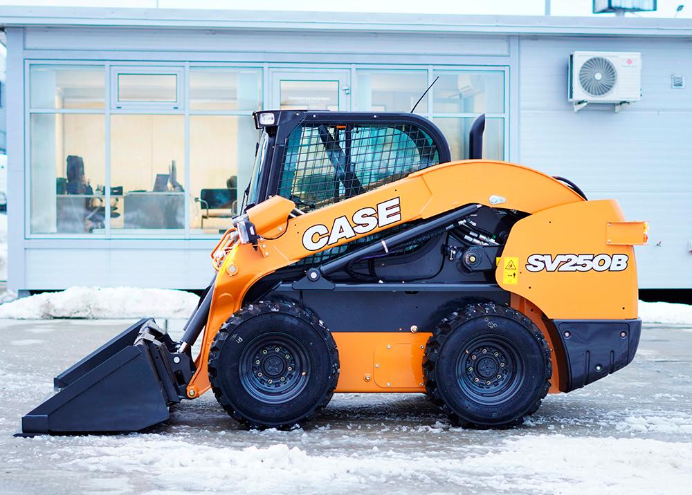 Колесный мини-погрузчик CASE SV250B 7