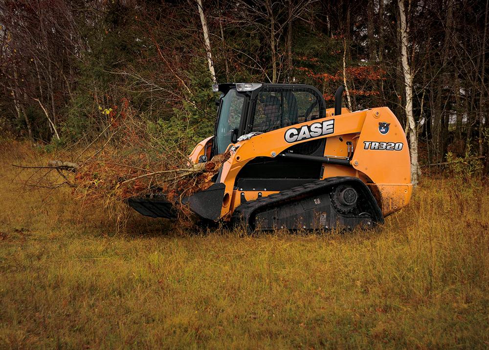 Гусеничный мини-погрузчик CASE TR320B 5