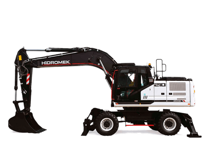 Колесный экскаватор HMK 210 W
