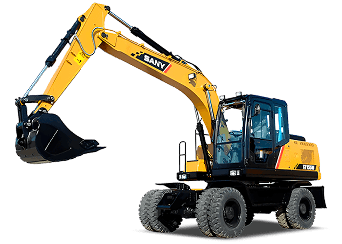 Колесный экскаватор SANY SY155W
