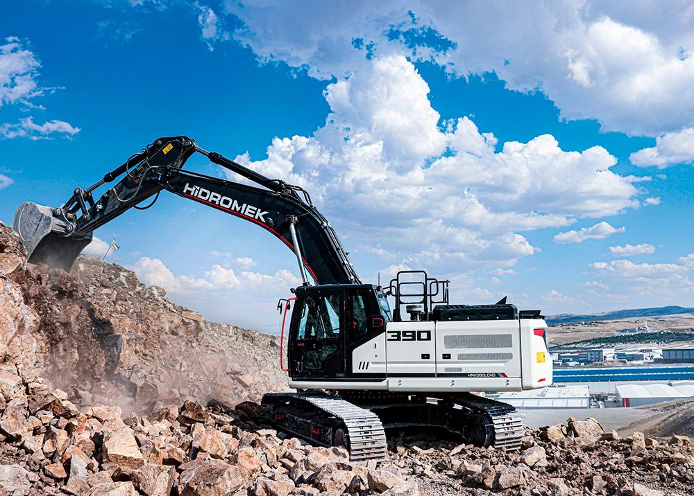 Гусеничный экскаватор HMK 390 LC LR 2