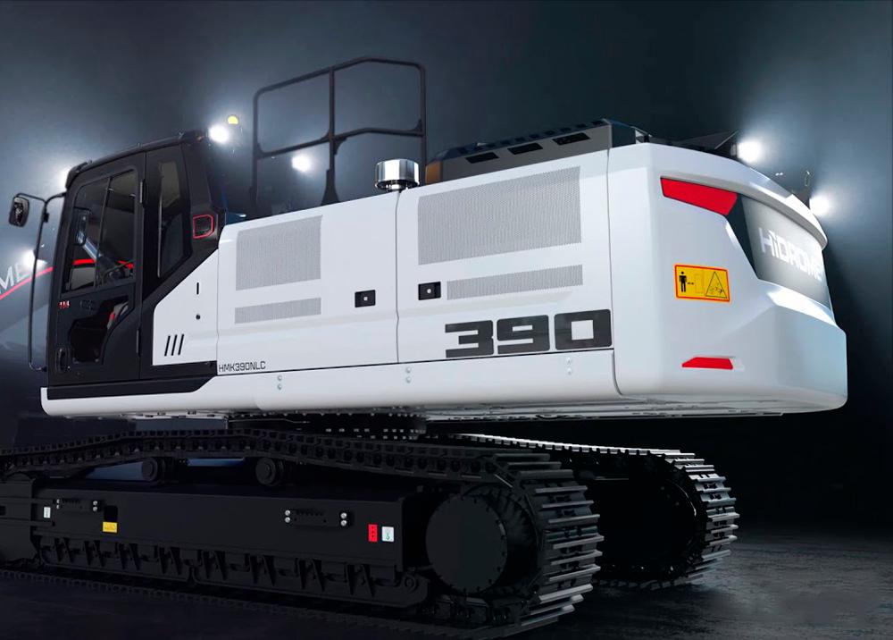 Гусеничный экскаватор HMK 390 LC LR 3