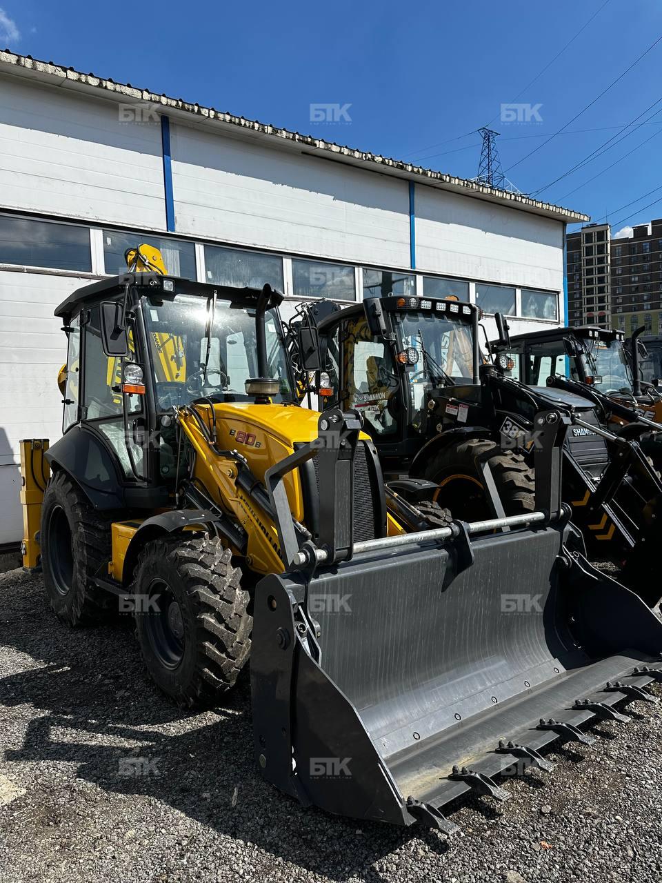 Экскаватор-погрузчик NEW HOLLAND B80B 3