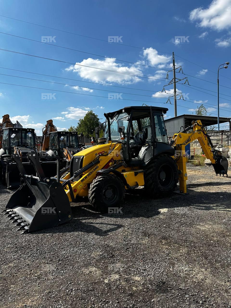Экскаватор-погрузчик NEW HOLLAND B80B 6