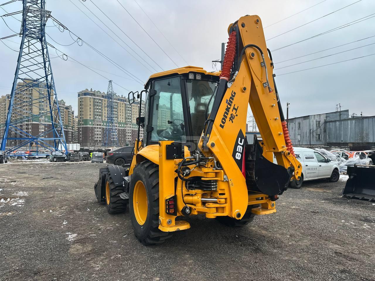 Экскаватор-погрузчик Lonking CDM83C 8
