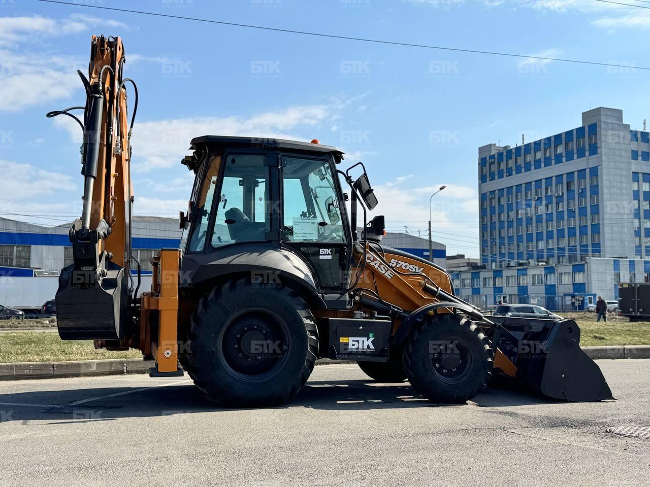 Экскаватор-погрузчик CASE 570SV 5
