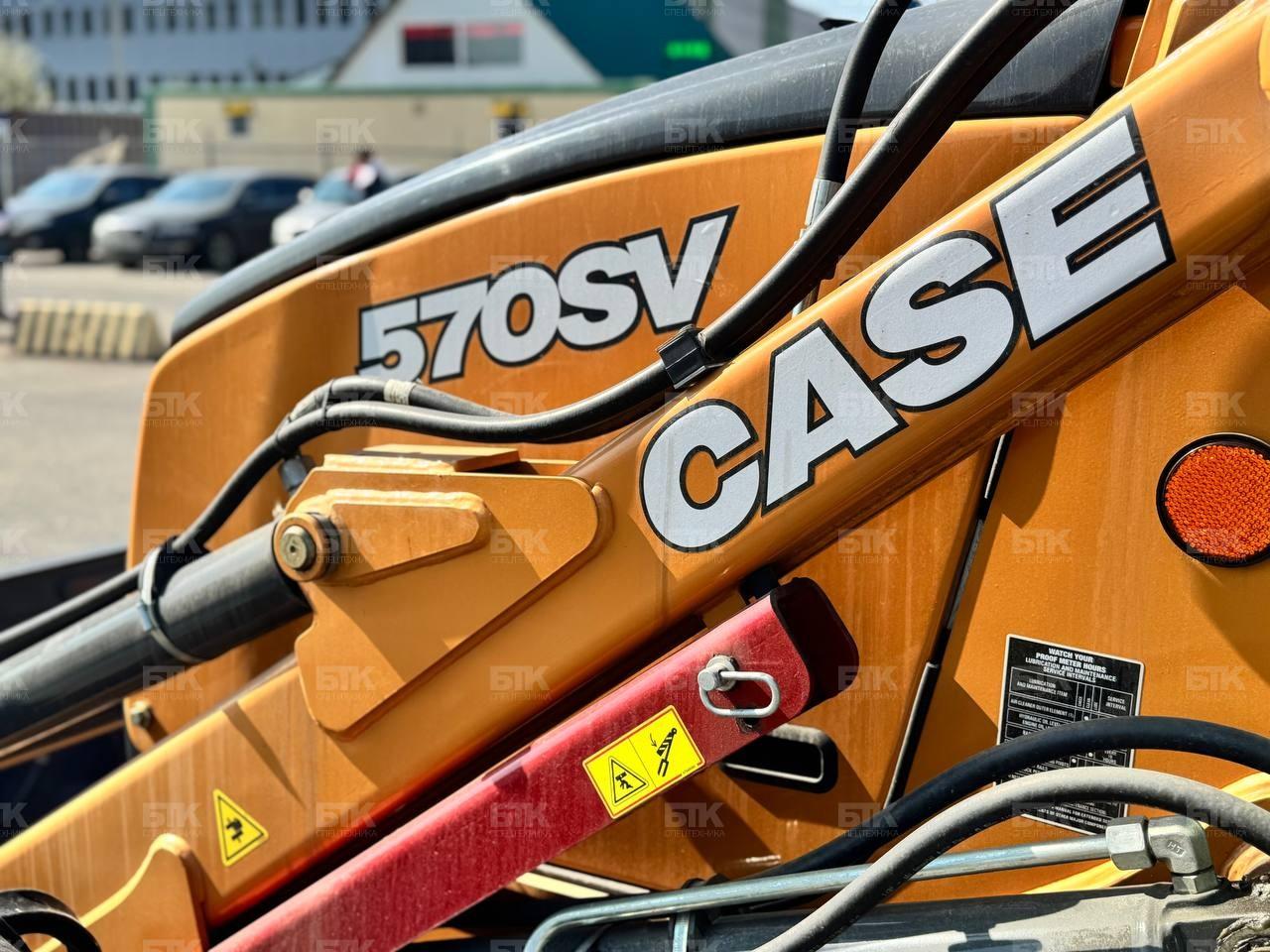 Экскаватор-погрузчик CASE 570SV 13