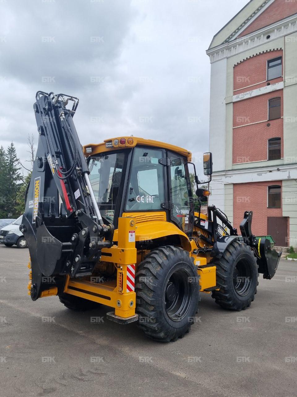 Экскаватор-погрузчик Shanmon 388H, 6 рестайлинг 3