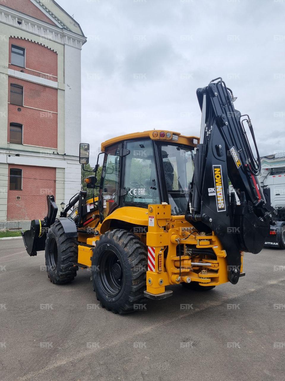 Экскаватор-погрузчик Shanmon 388H, 6 рестайлинг 7