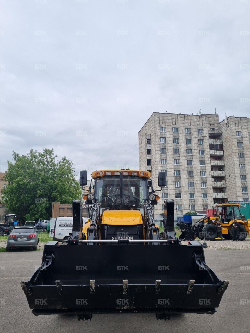Экскаватор-погрузчик Shanmon 388H, 6 рестайлинг 6
