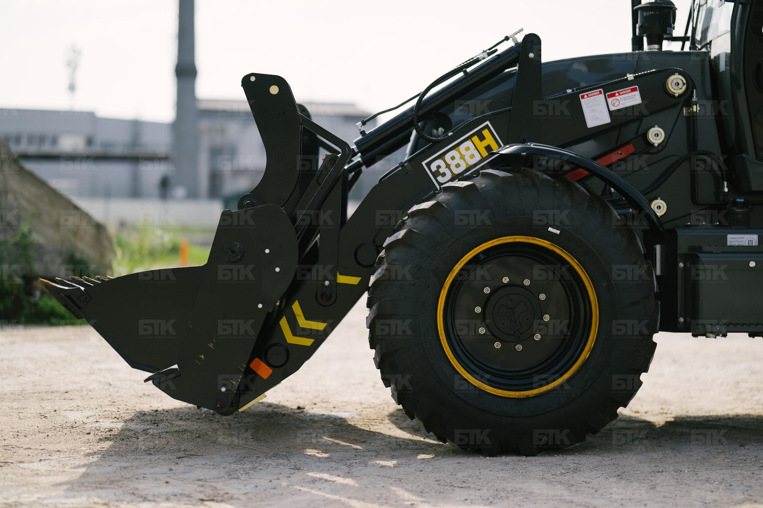 Экскаватор-погрузчик Shanmon 388H, BE Cummins 2025 14