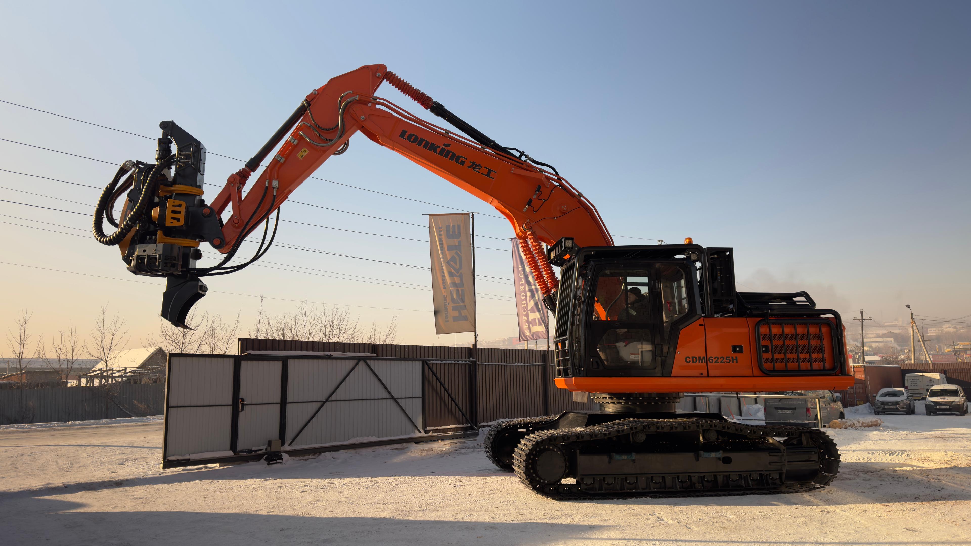 Харвестер eminx H7 Pro база Lonking CDM6225H 4