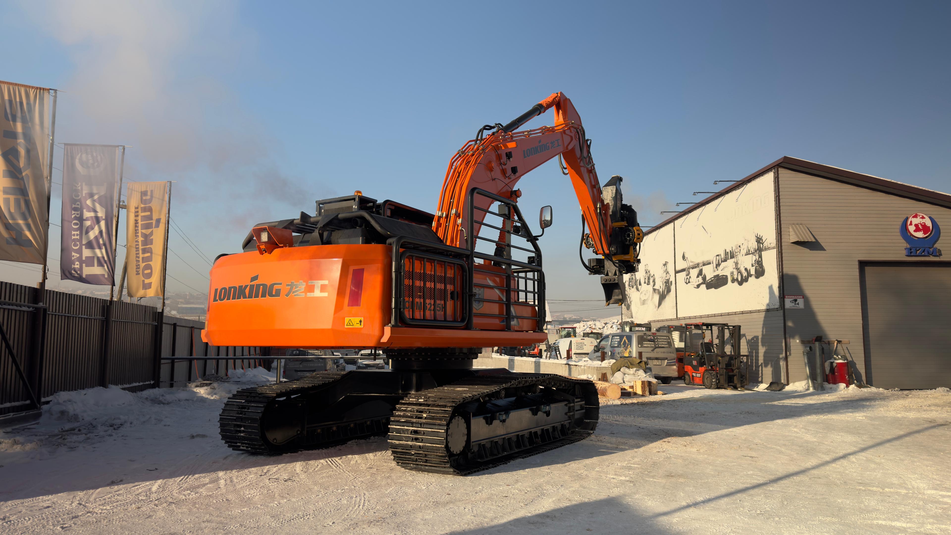 Харвестер eminx H7 Pro база Lonking CDM6225H 3