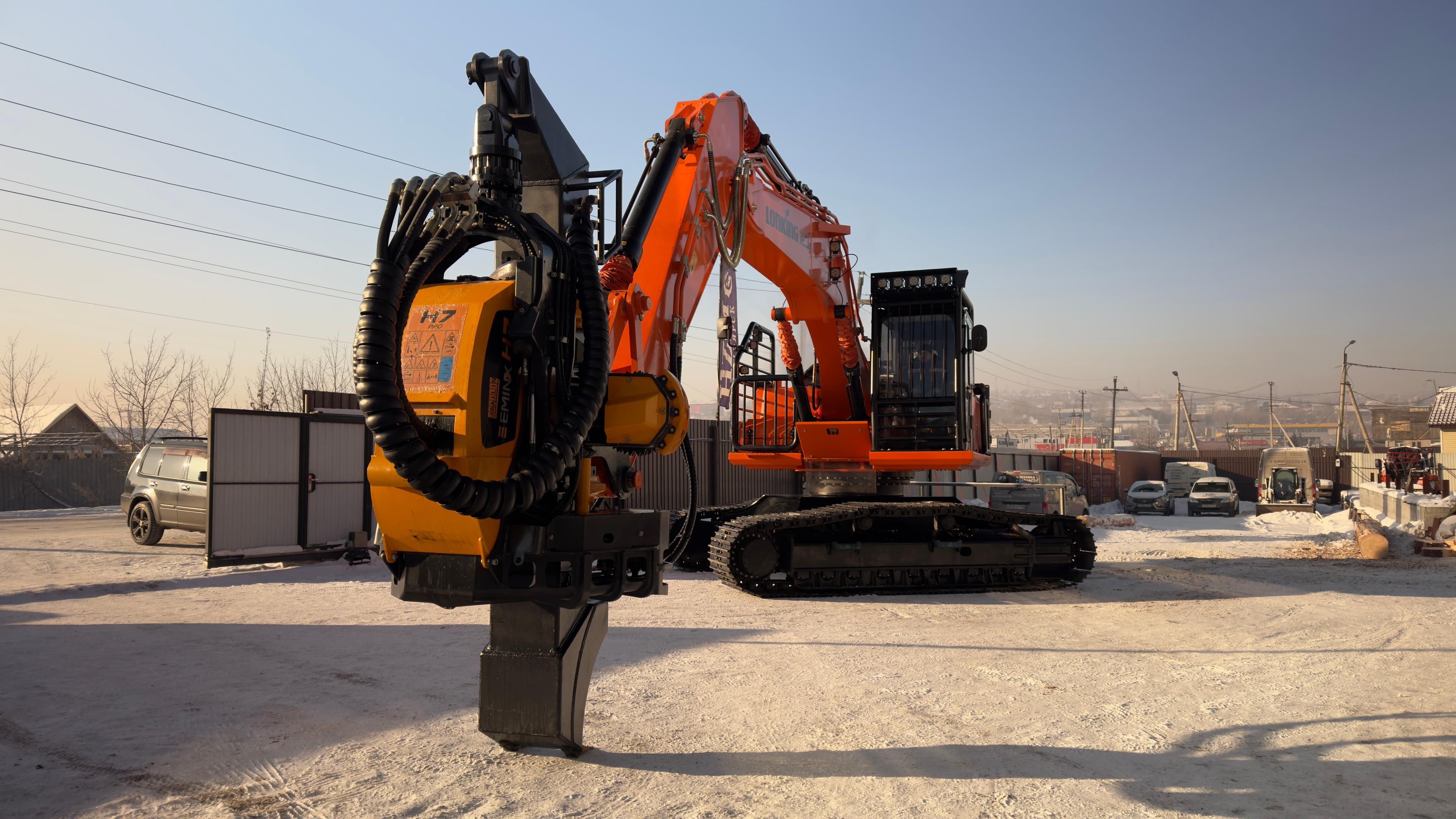 Харвестер eminx H7 Pro база Lonking CDM6225H 2