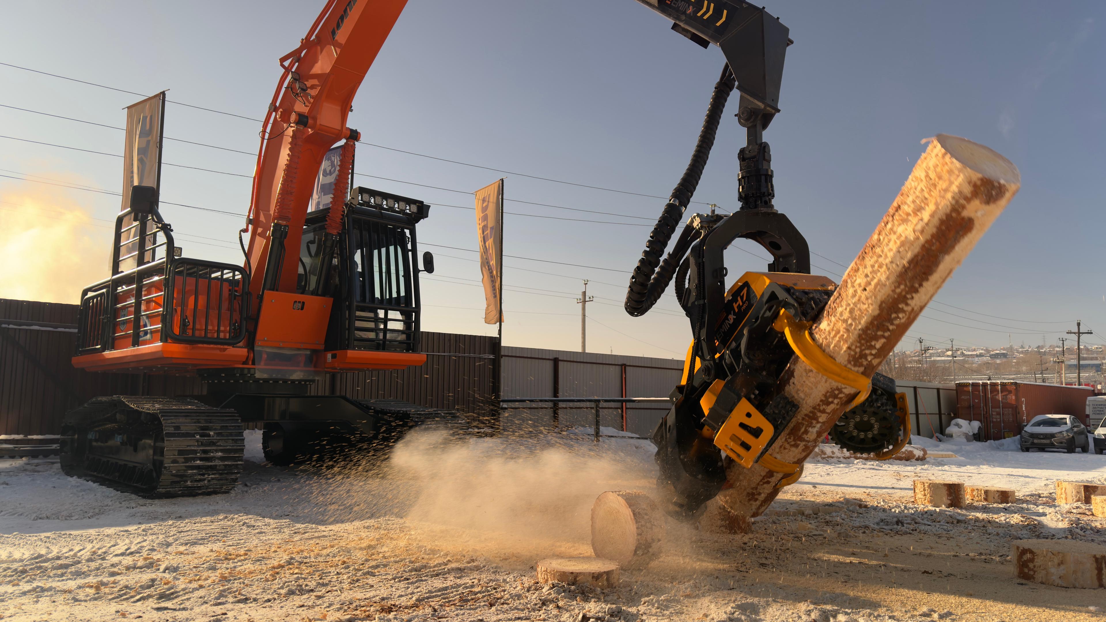 Харвестер eminx H7 Pro база Lonking CDM6225H