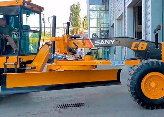 Автогрейдер SANY STG210C 4
