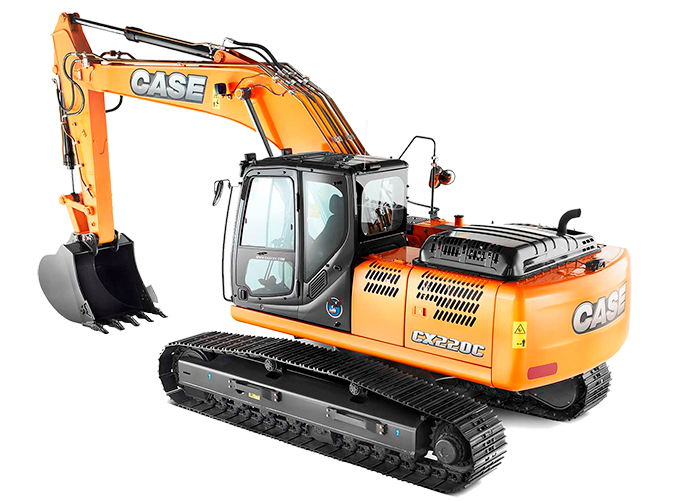 Гусеничный экскаватор CASE CX220C LC