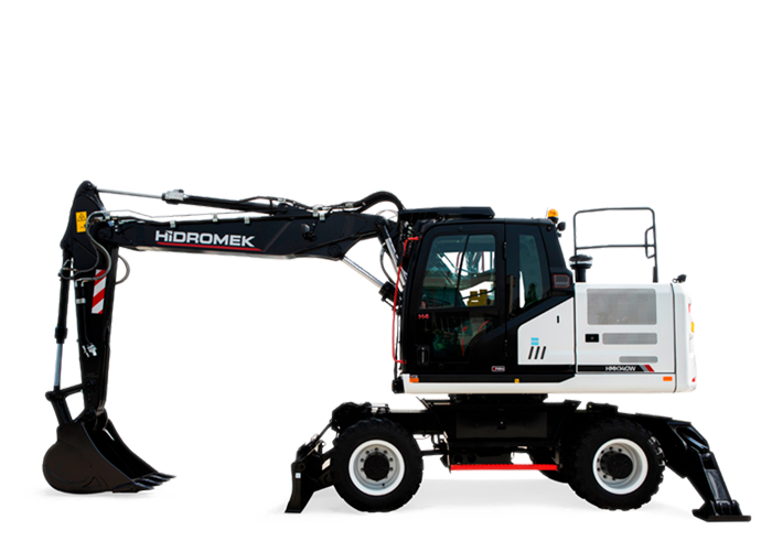 Колесный экскаватор HMK 140 W