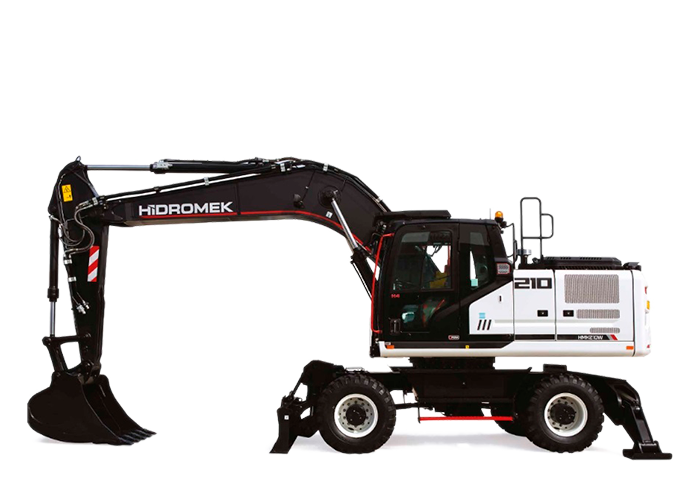 Колесный экскаватор HMK 210 W