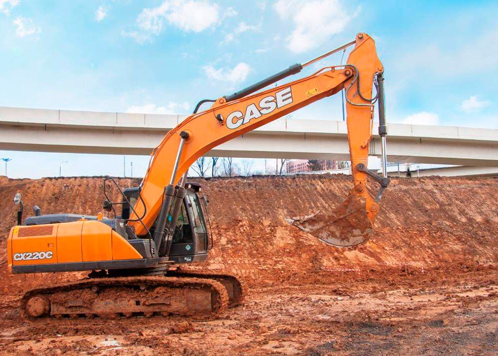 Гусеничный экскаватор CASE CX220C LC 3