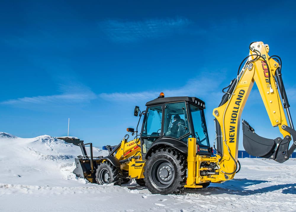 Экскаватор-погрузчик NEW HOLLAND B100B