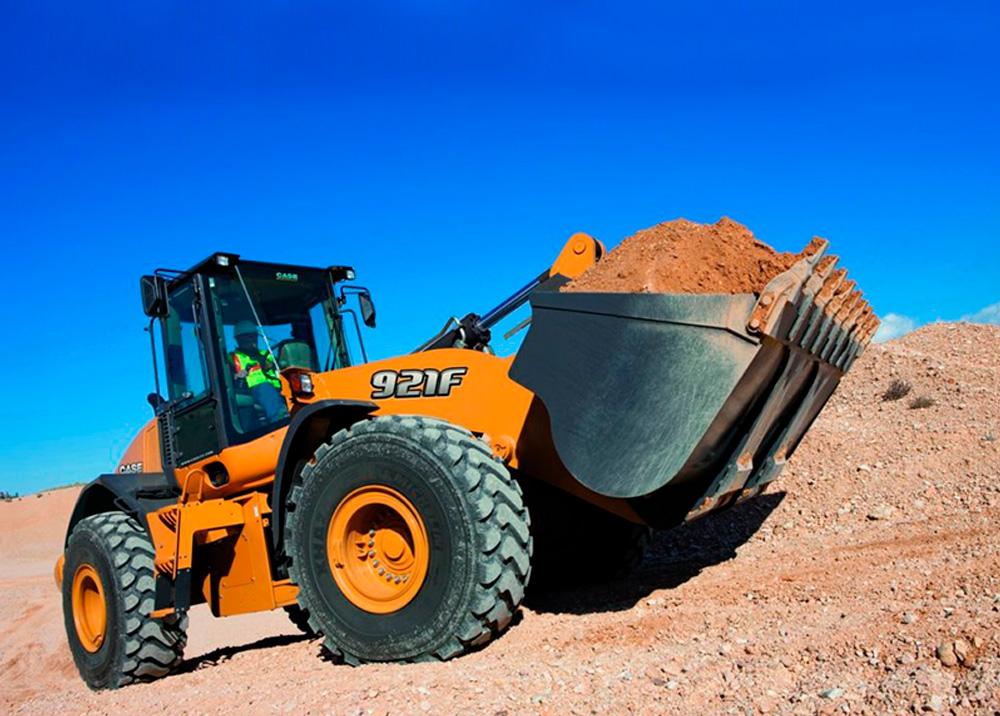 Фронтальный колесный погрузчик CASE 921F 5