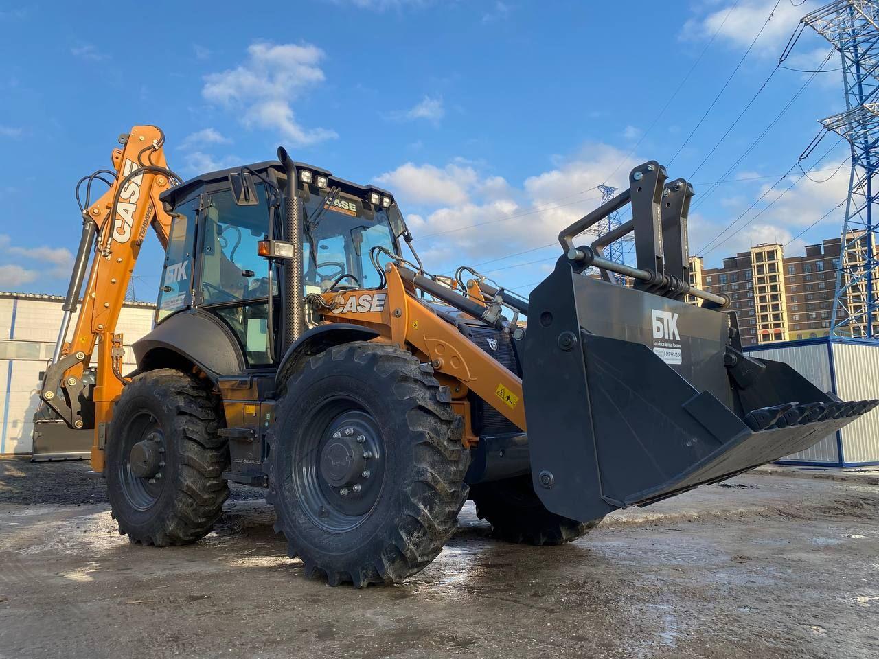 Экскаватор-погрузчик CASE 695SV 2