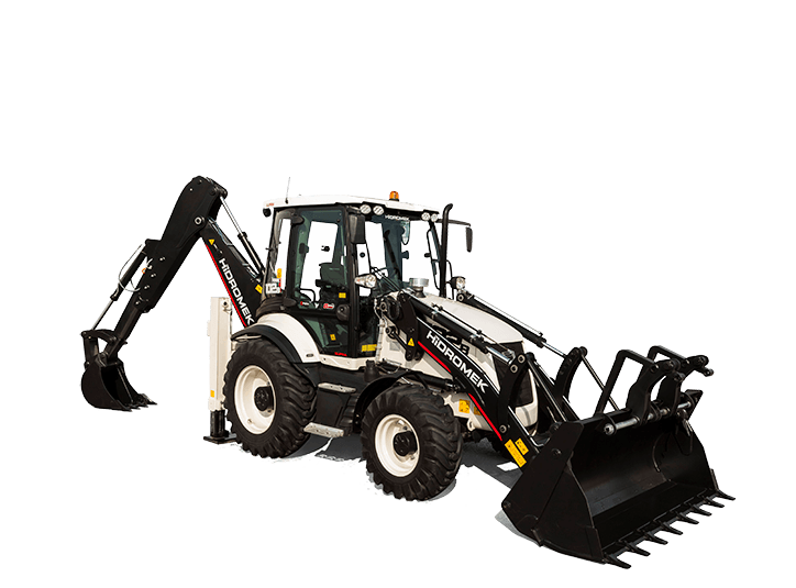 Экскаватор-погрузчик HMK 102B ALPHA