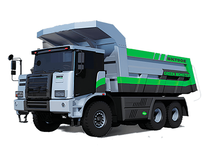 Электрический самосвал SANY SKT90E