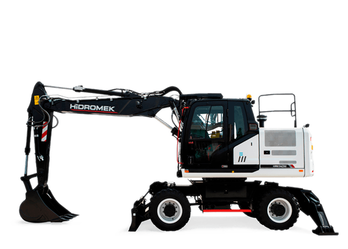 Колесный экскаватор HMK 140 W