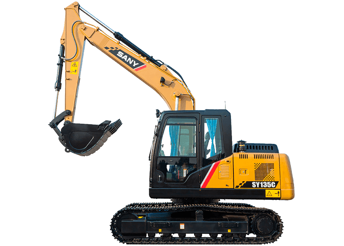Компактный-экскаватор SANY SY135C