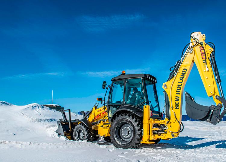 Экскаватор-погрузчик NEW HOLLAND B100B